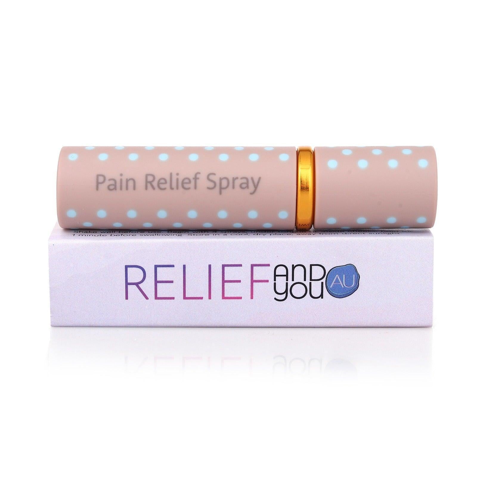 Andyou - Relief&U Pain Relief Oral Spray (1000mg CBD + terpenes for pain relief).
