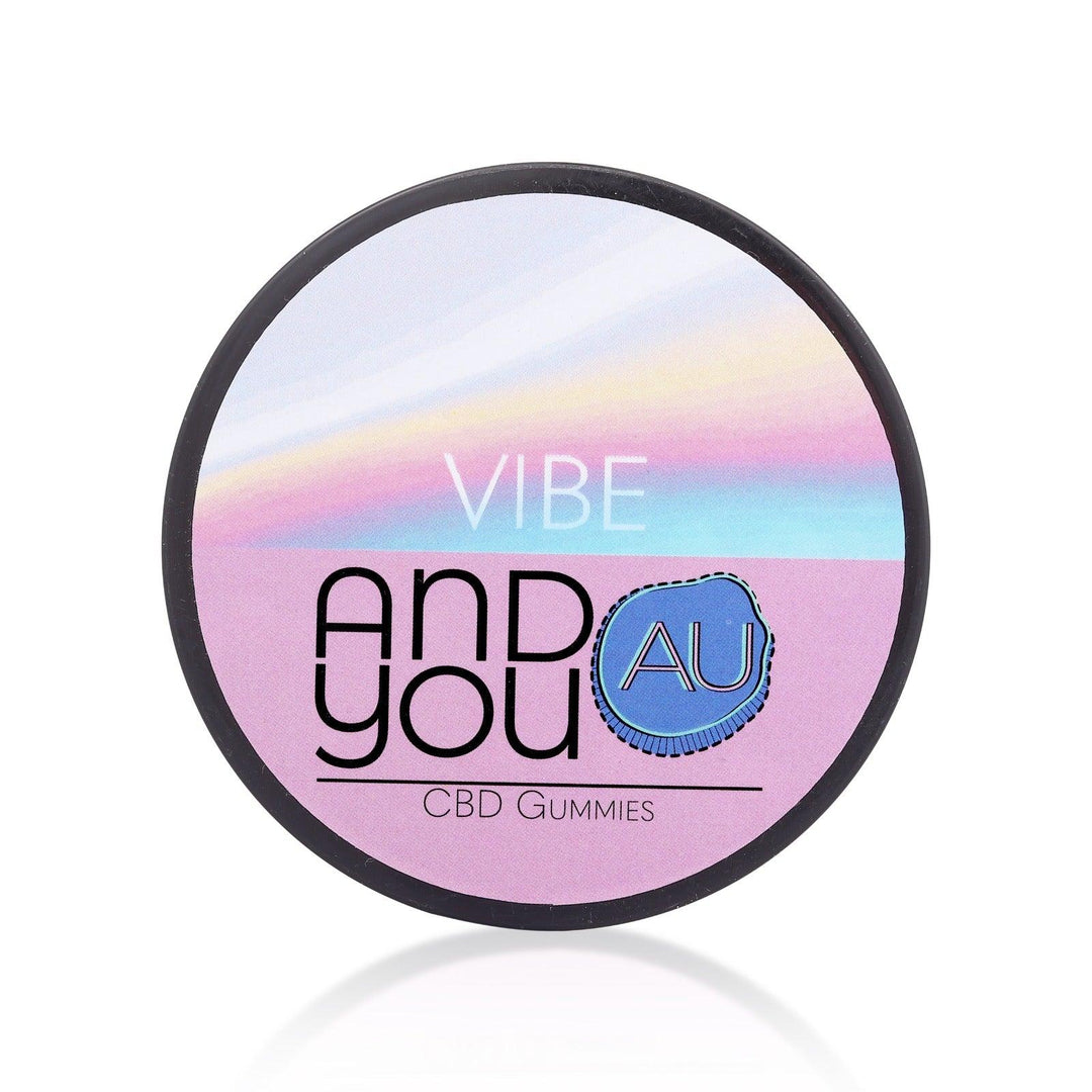 Andyou - Vibe&U Mood Uplift Gummies (200mg CBD + Terpenes for a Good Vibes) CBD Gummies Andyou 