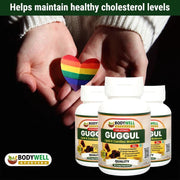 Bodywell Ayurveda - Guggul Pure Extract Capsule | Natural Antioxidant500mg - CBD Store India