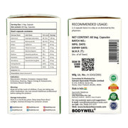 Bodywell Ayurveda - Musli Plus | Wellness Product for Man & Woman | Immunity, Energy & Stamina Booster | 500mg - CBD Store India