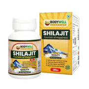 Bodywell Ayurveda - Pure Himalayan Shilajit Capsule | Immunity, Strength, Stamina, Vitality | 500mg - CBD Store India