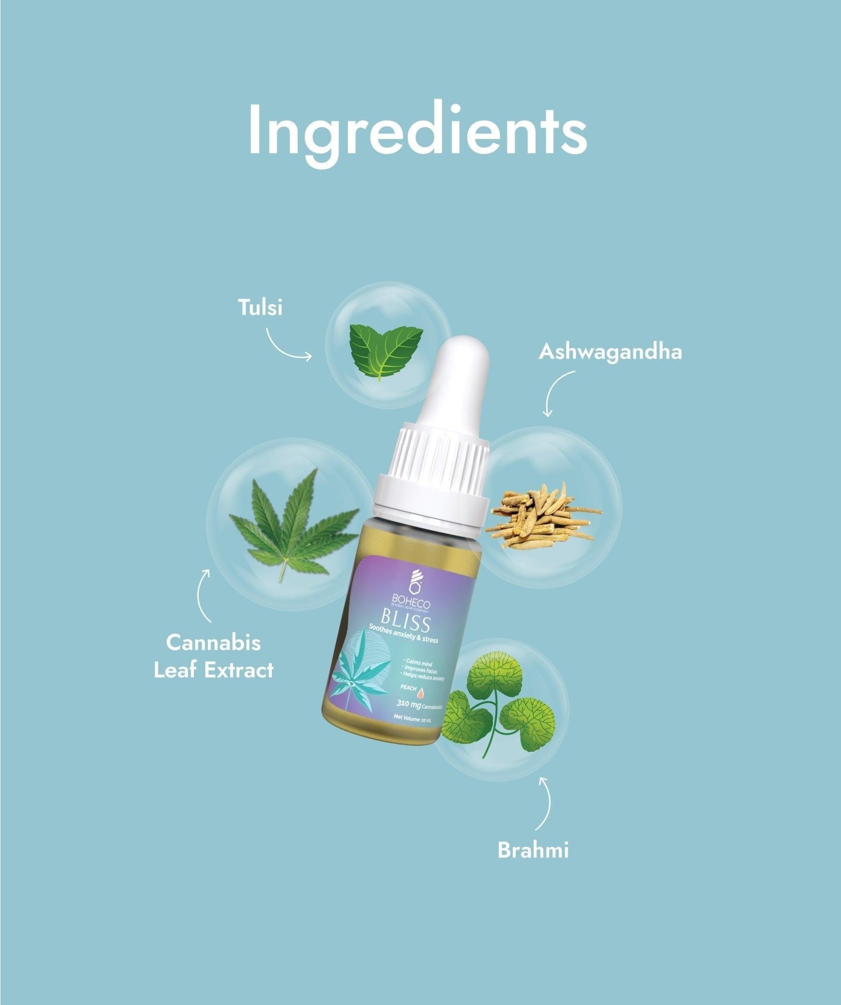 Boheco Bliss - Soothes Anxiety & Stress - Mint - 10 Ml.