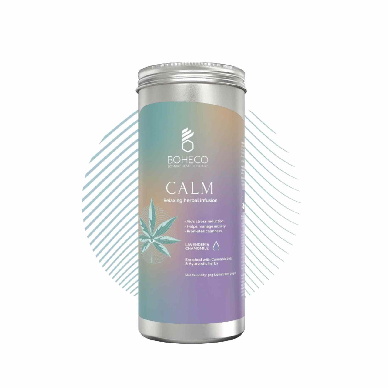 Boheco Calm - Relaxing Herbal Infusion Bags - CBD Store India