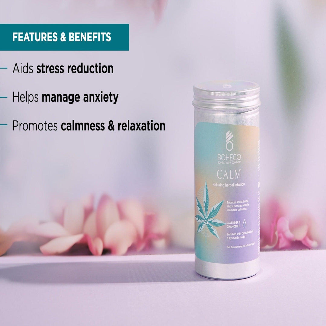 Boheco Calm - Relaxing Herbal Infusion BagsHerbal TeaBoheco Calm - Relaxing Herbal Infusion Bags | For Anxiety & Stress