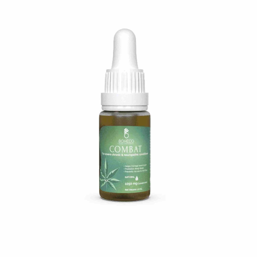 Boheco Combat (THC 60mg/ml : CBD 30mg/ml) - For Severe Chronic and Neuropathic Paincbd oil