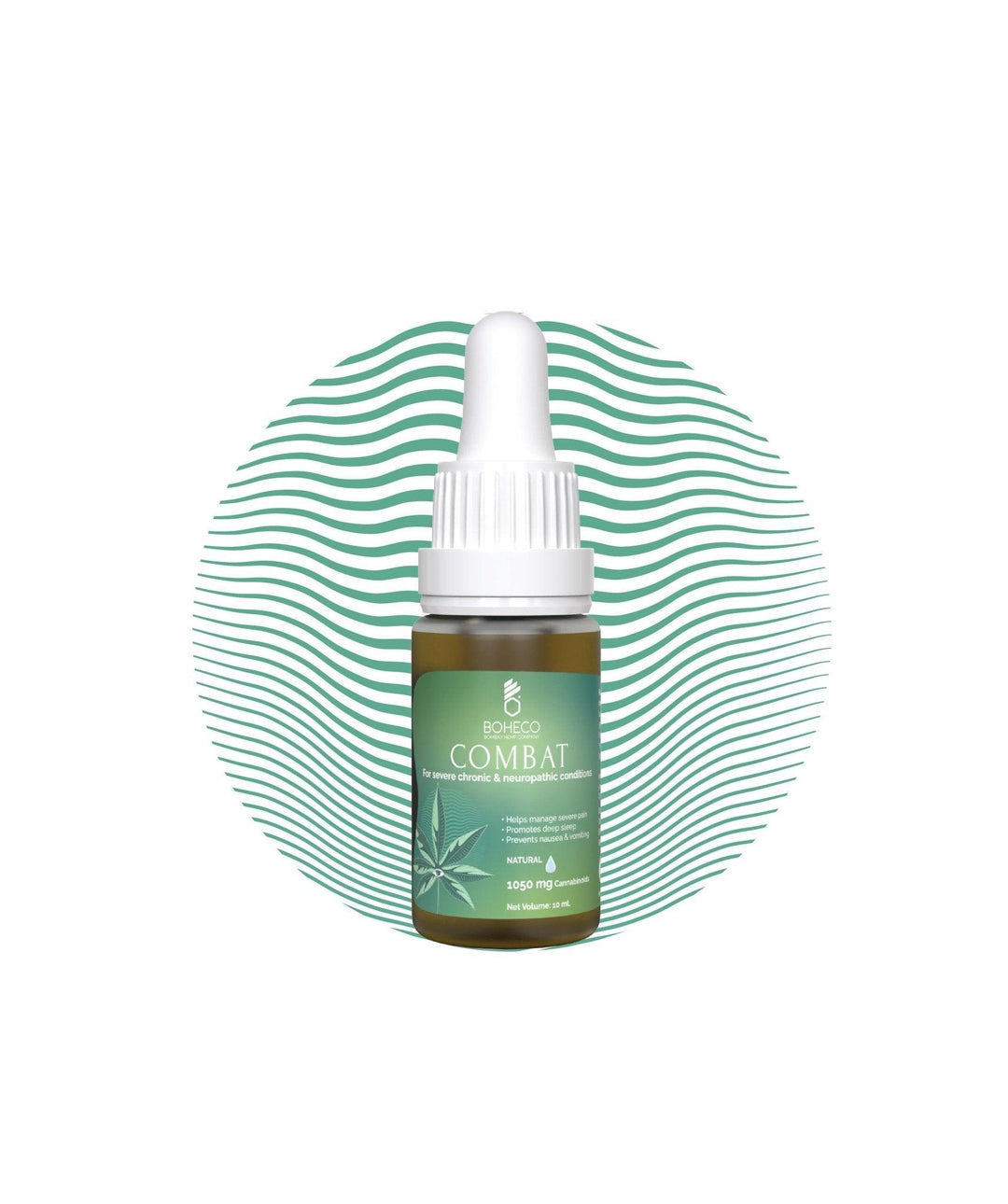 Boheco Combat (THC 60mg/ml : CBD 30mg/ml) - For Severe Chronic and Neuropathic Paincbd oil