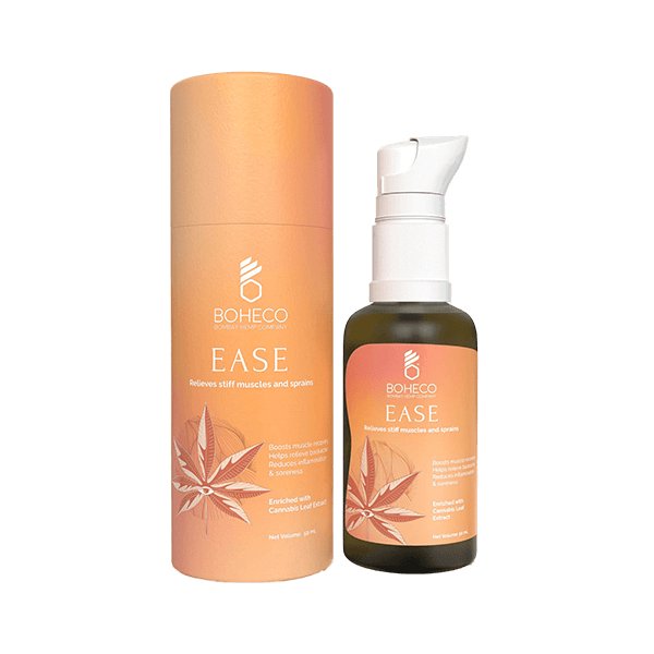 Boheco Ease Cannabis Lotion - Relieves Muscles & Sprains - CBD Store India