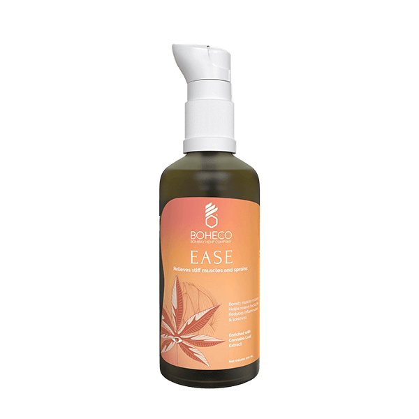 Boheco Ease Cannabis Lotion - Relieves Muscles & Sprains - CBD Store India