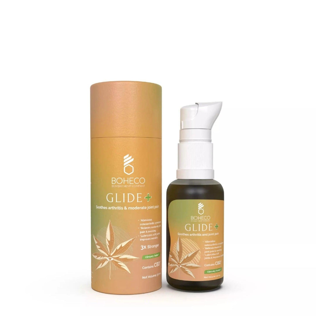 Boheco Glide+ Soothes Arthritis & Moderate Joint Pain 3x Stronger - 30 mlCBD Oil Tinctures