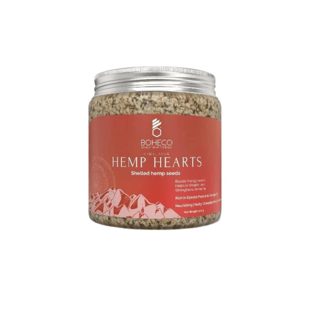 Boheco Himalayan Hemp Hearts - Shelled Hemp Seeds - CBD Store India