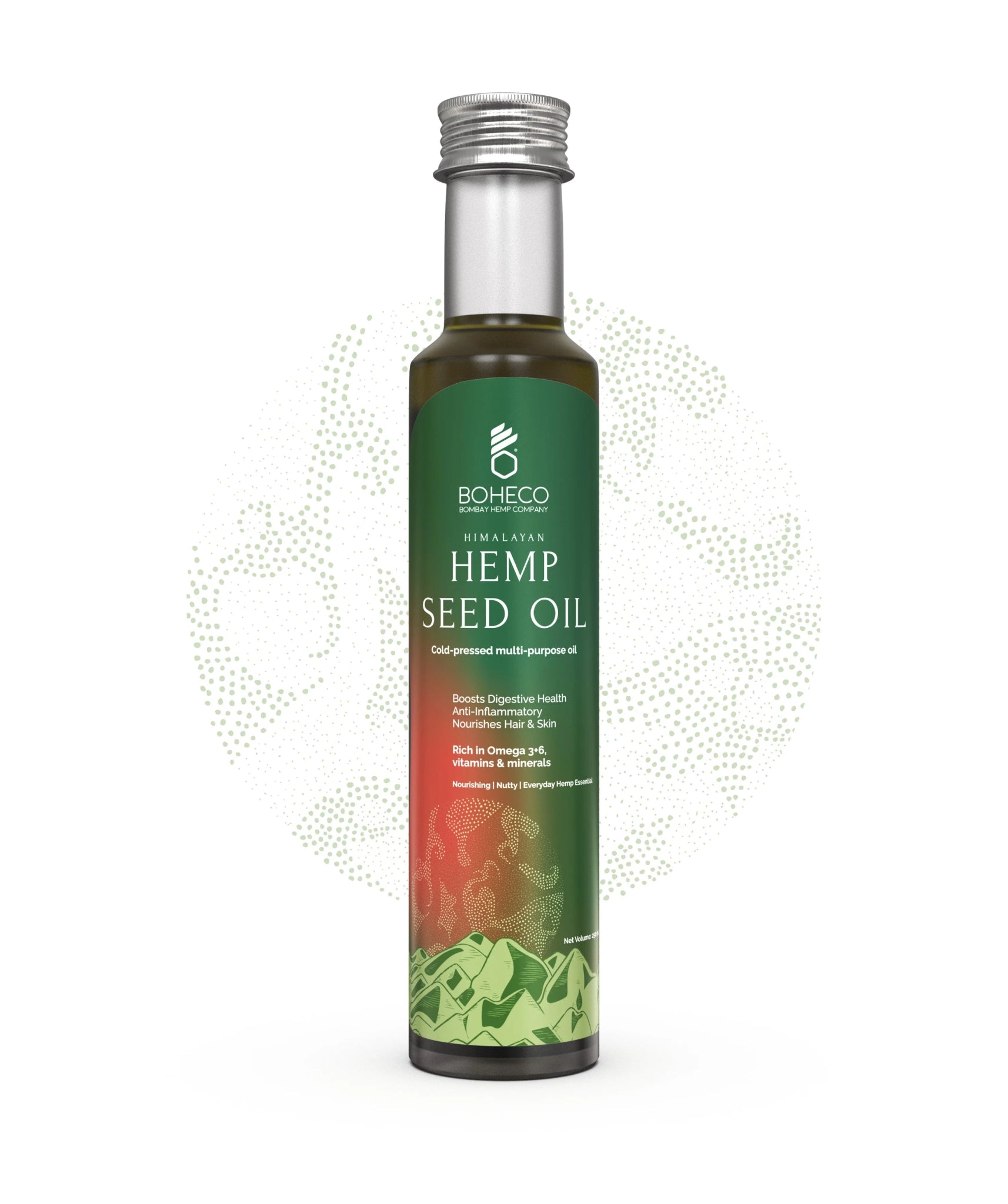 Boheco Himalayan Hemp Seed Oil - CBD Store India