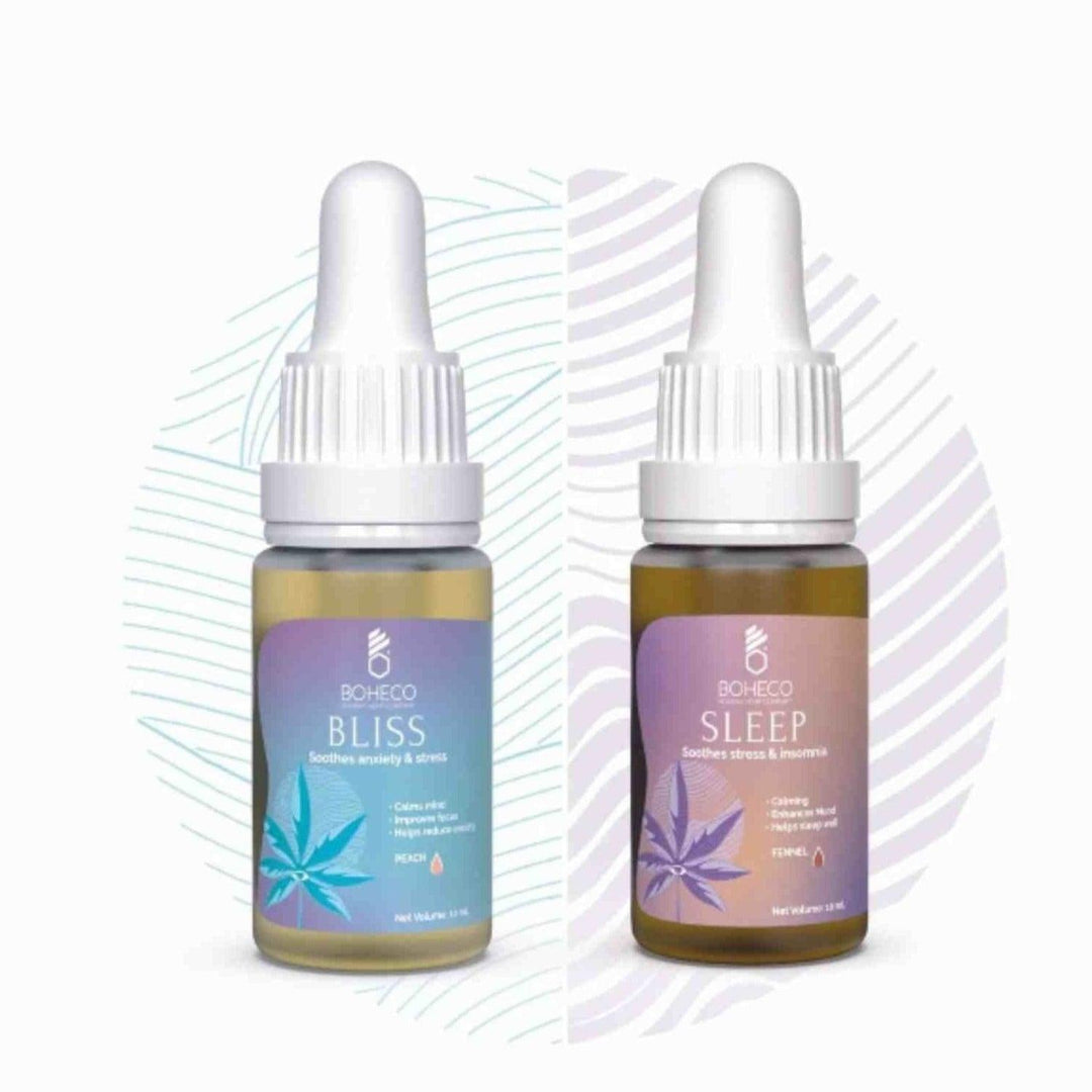Boheco - Mental Health Duo | Stress & Anxiety All RounderCBD Oil TincturesBoheco Mental Health Duo 