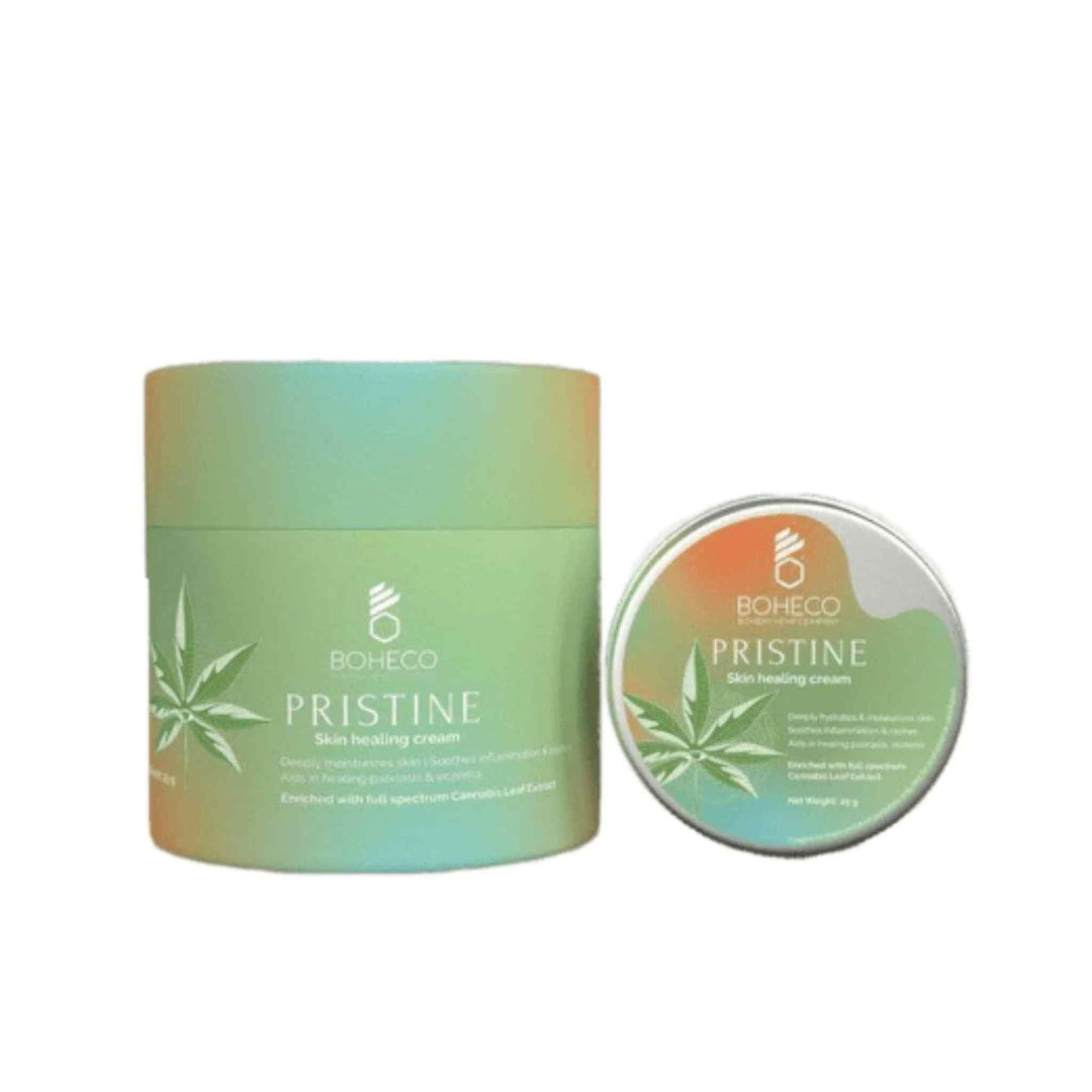 Boheco Pristine Cannabis Salve - Skin Healing Cream (25 gms)Health & BeautyPristine Skin Healing Cream | For Optimal Skin Health | CBD Store India