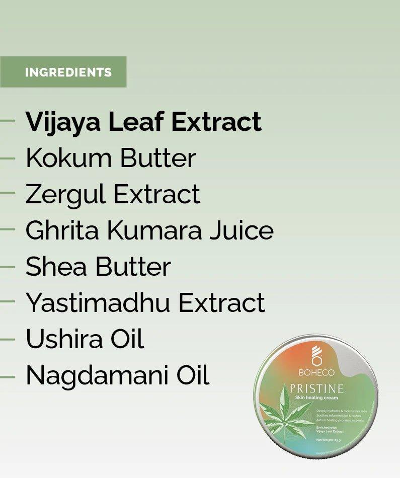 Boheco Pristine Cannabis Salve - Skin Healing Cream (25 gms).