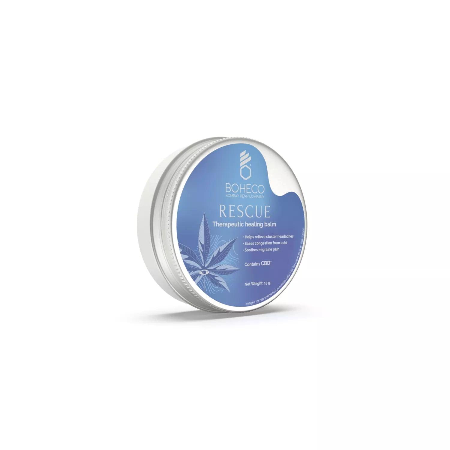 Boheco Rescue-Therapeutic Healing Balm-15gm.
