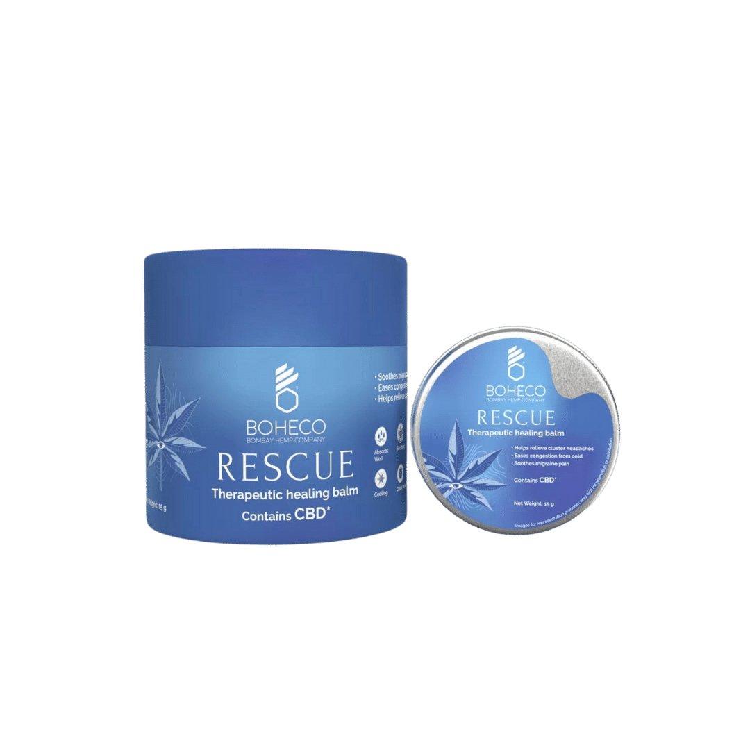 Boheco Rescue-Therapeutic Healing Balm-15gmCBD BalmBoheco Rescue | Therapeutic Healing Balm-15gm | CBD-based healing balm