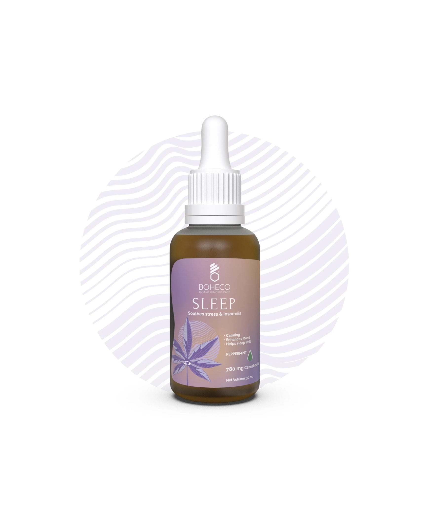 Boheco Sleep (Peppermint) - Soothes Stress & Insomnia - CBD Store India