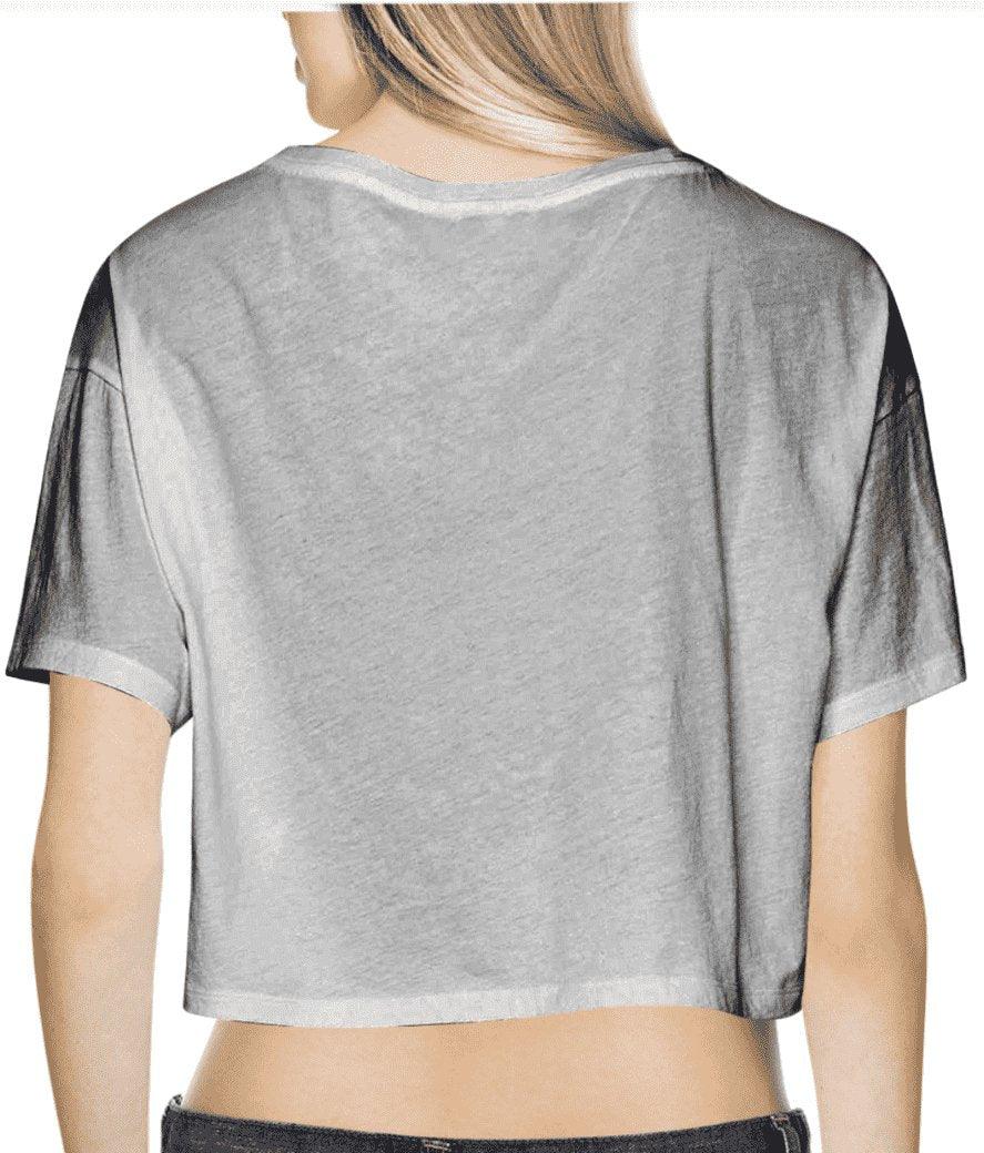 Burning Psychedelia Women's Crop TopCrop TopBurning Psychedelia Crop Top - Psychedelic Women's Fashion