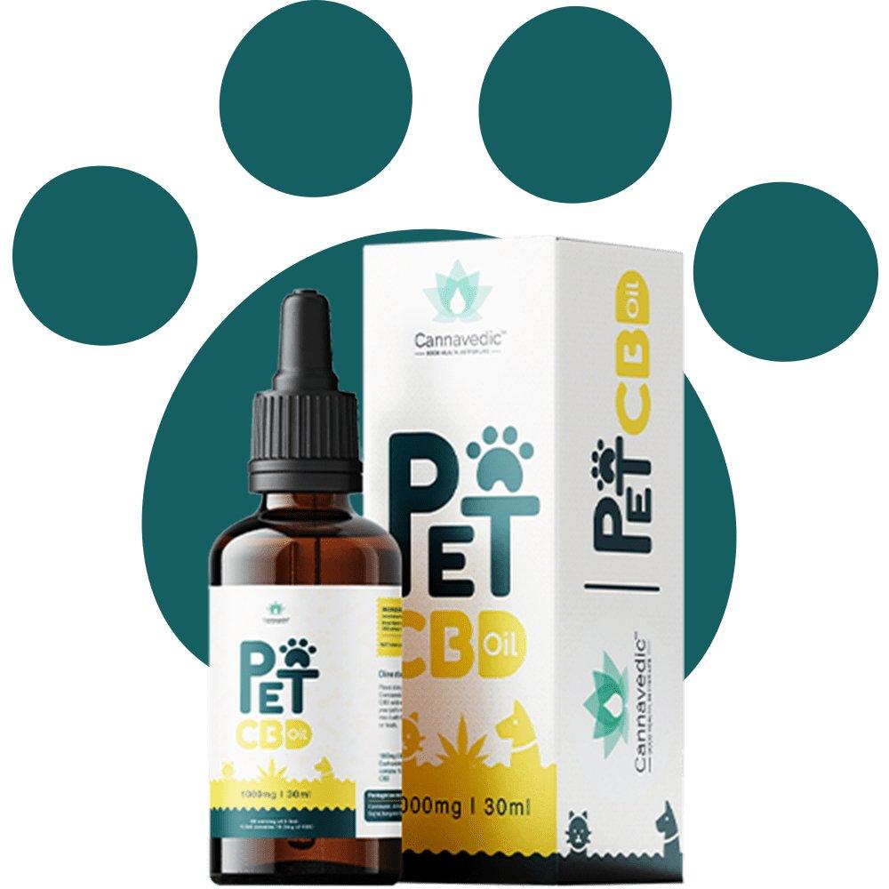 Cannavedic Pet CBD oil 1000mg 30mlPet MedicineCannavedic Pet CBD Oil | CBD Oil For Dogs and Cats | CBD Store India