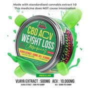 Canna Gummies CBD + ACV Weight Loss Gummies - CBD Store India