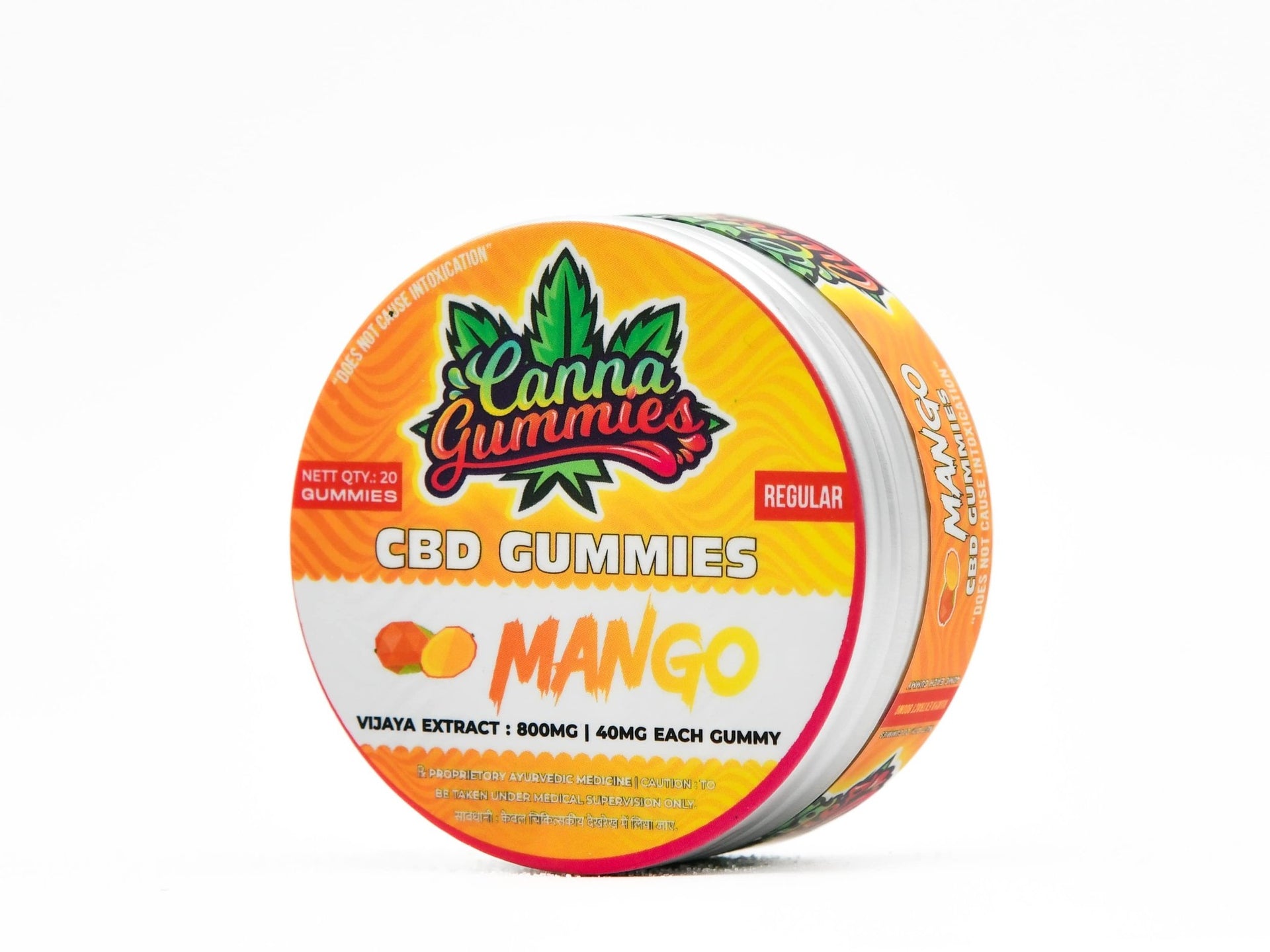 Canna Gummies – CBD Gummies 1:0 - Mango - CBD Store India