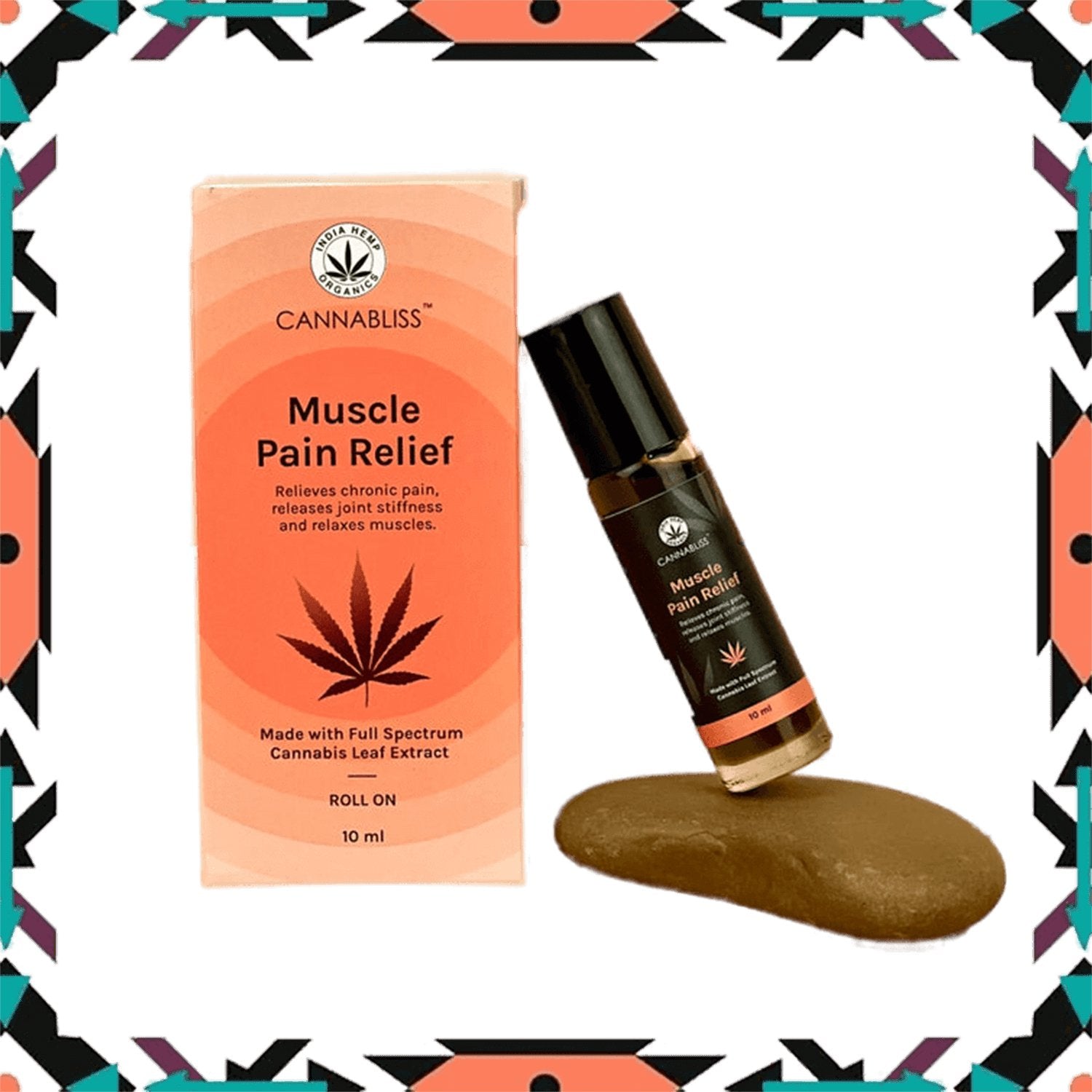 Cannabliss Muscle Relief - 10 ML - CBD Store India