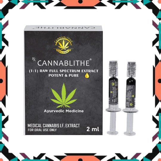 CannaBlithe (1:1) Raw Full Spectrum Medical Cannabis Extract - CBD Store India