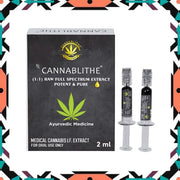 CannaBlithe (1:1) Raw Full Spectrum Medical Cannabis Extract - CBD Store India