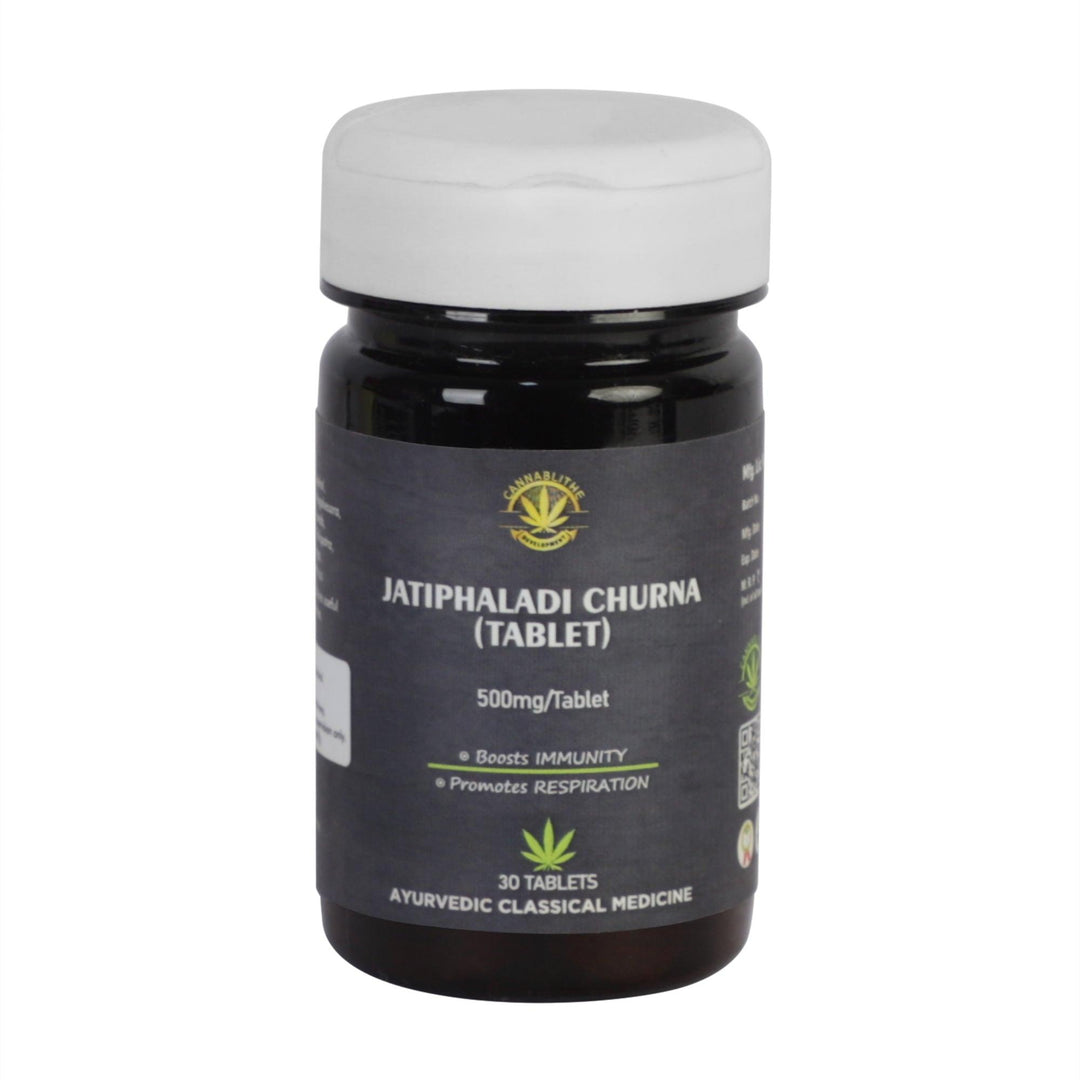 CannaBlithe Jatiphaladi Churna (Tablet)- 500mgCannabis TabletsCannaBlithe Jatiphaladi Churna (Tablet)- 500mg | CBD Store India