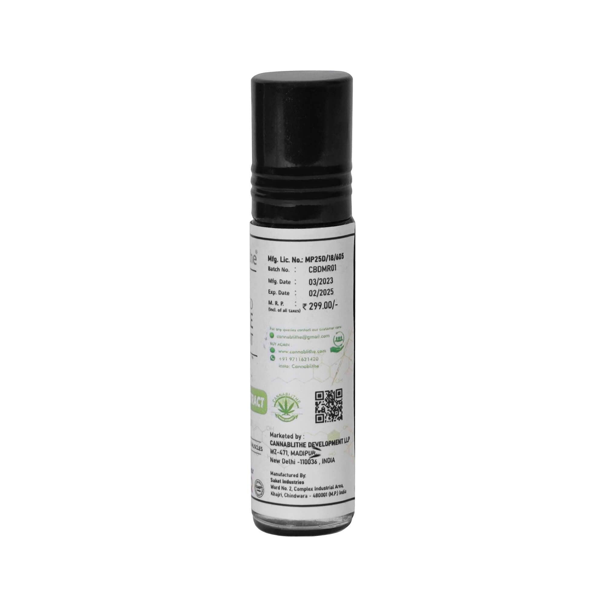 CannaBlithe Musle Relaxant-Roll on (8ml).