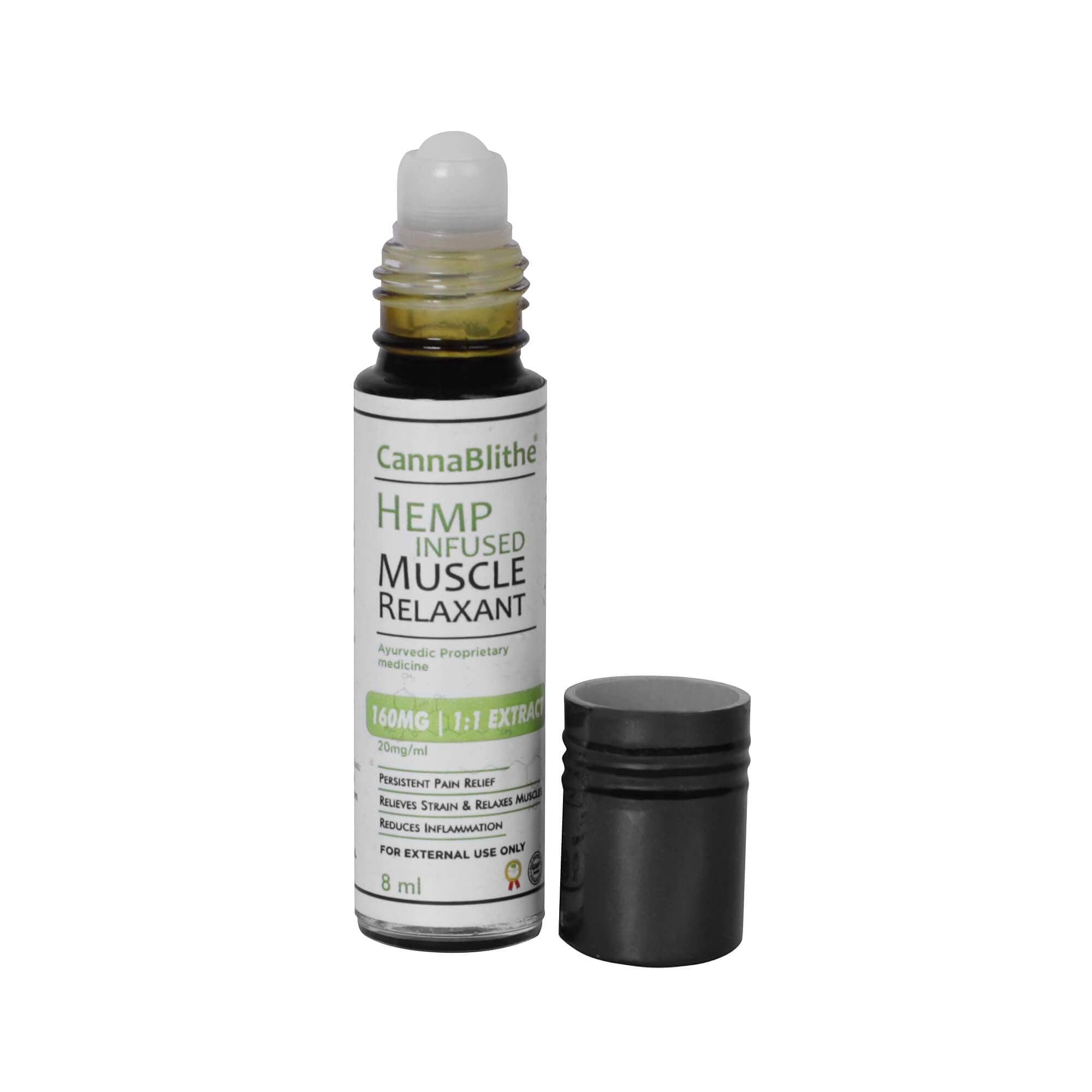 CannaBlithe Musle Relaxant-Roll on (8ml).