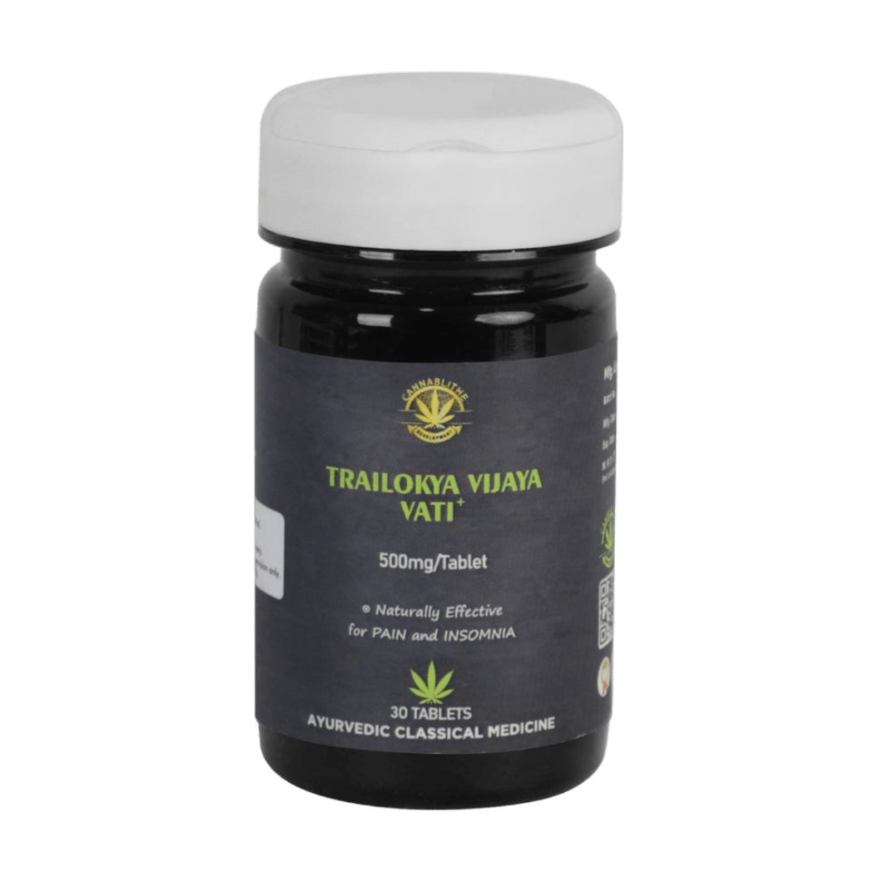 CannaBlithe Trailokya Vijaya Vati 500mg - CBD Store India