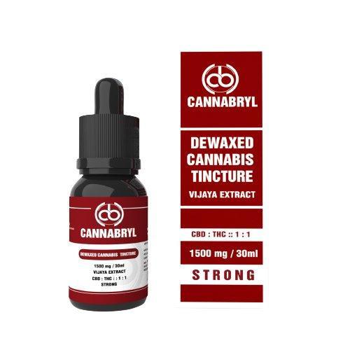 Cannabryl - Dewaxed Medical Cannabis Tincture 1:1 1500mg.