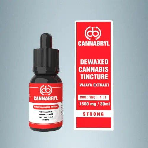 Cannabryl - Dewaxed Vijaya Tincture 4:1 1500mgVajaya Extract