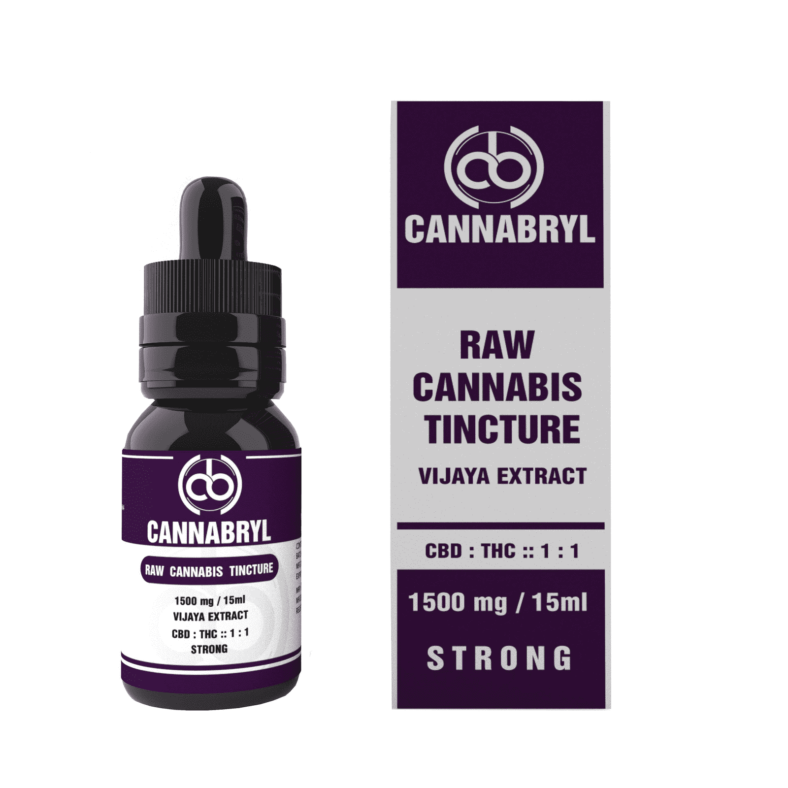 Cannabryl - Raw Vijaya Extract 1:1 1500mg - CBD Store India