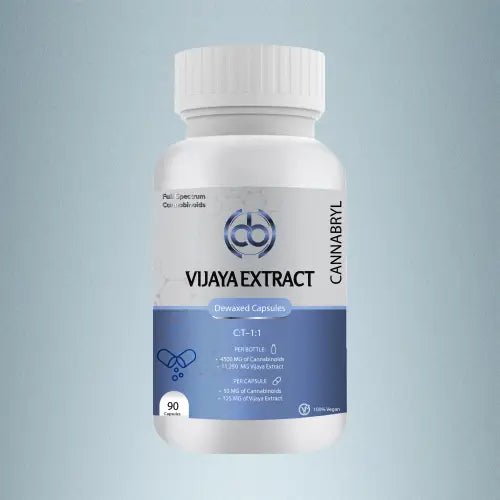 Cannabryl - Vijaya Dewaxed Extract Capsules - CBD Store India