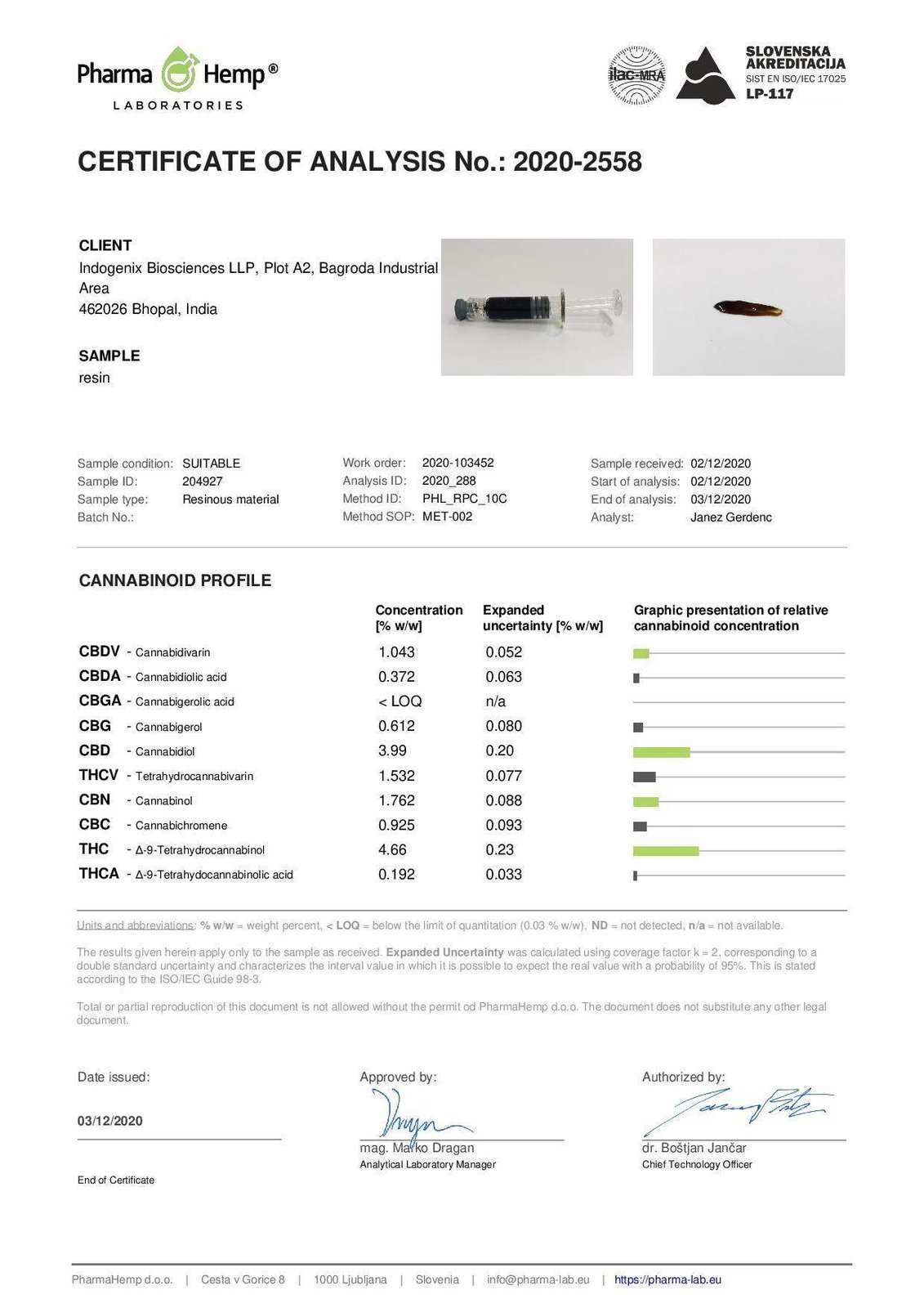 Cannabryl - Vijaya Pure Dewaxed Extract - CBD Store India