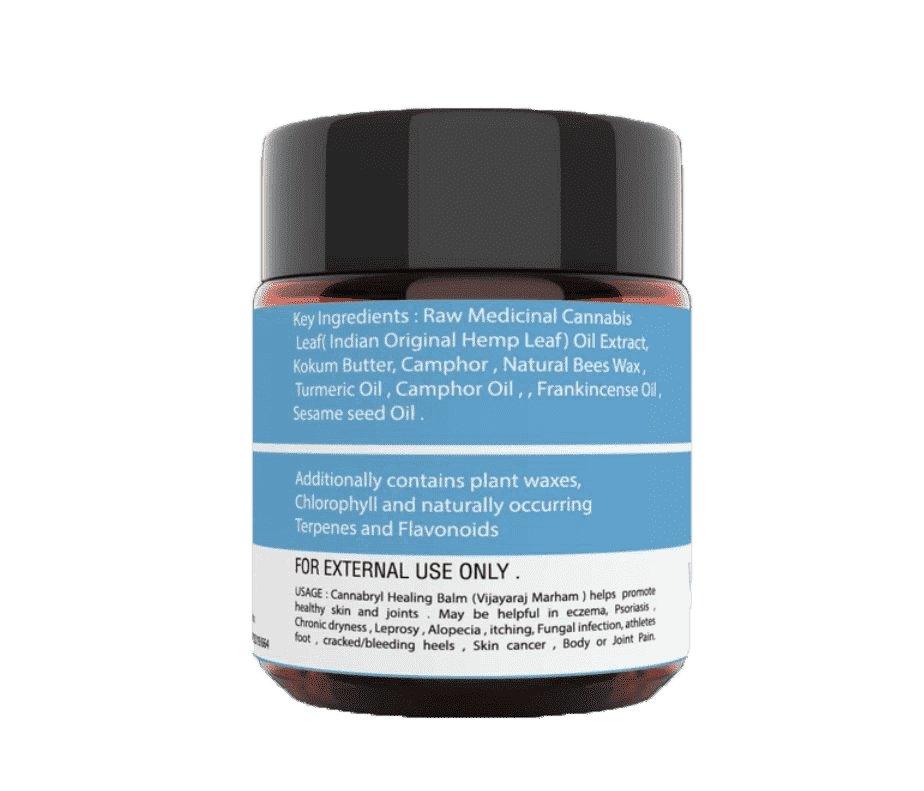 Cannabryl - Vijayaraj Marham BalmCannabis BalmCannabryl Vijayaraj Balm - CBD Pain Relief | Topical Healing