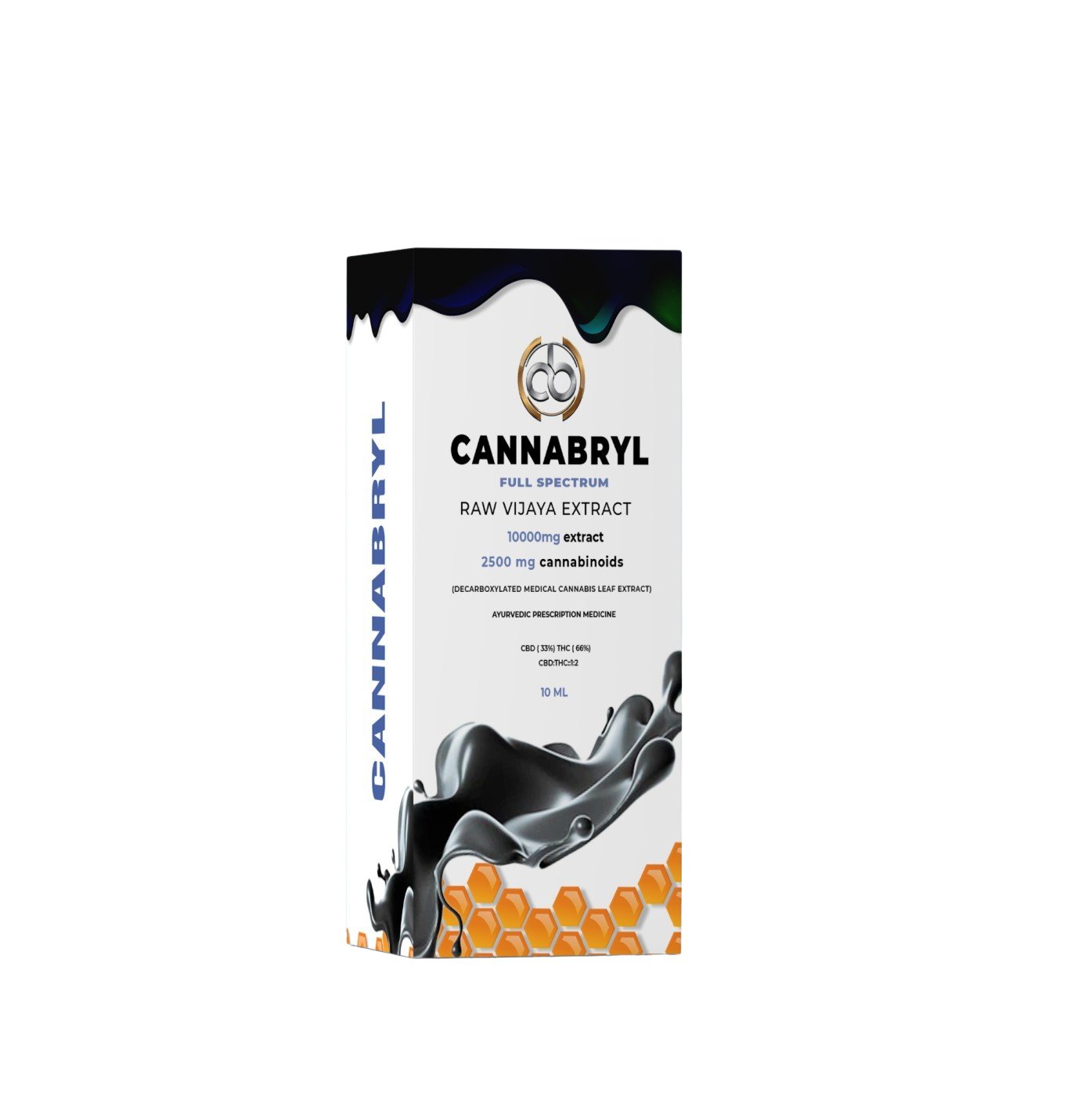 Cannabryl - XRV2500 Raw Extract 1:2 | 2500mg Cannabinoids - CBD Store India