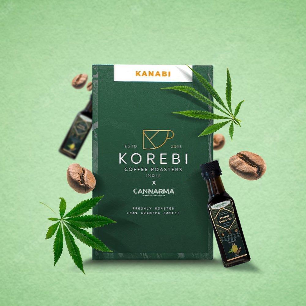 Cannarma - Kanabi Coffee | Omega 3-6-9 | 100% Arabica | Vegan Superfood Brew.