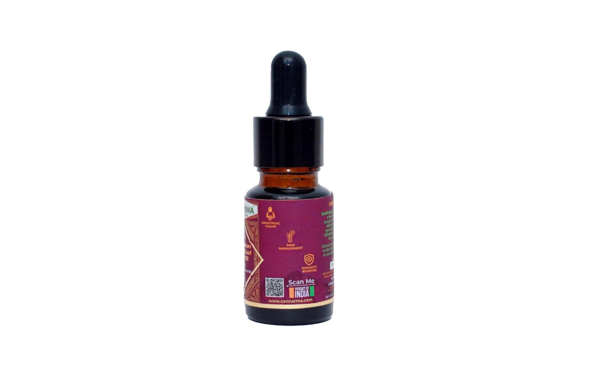 Cannarma Ultra premium Full Spectrum Cannabis Leaf Extract Oil 10ml 3.4% (340mg).