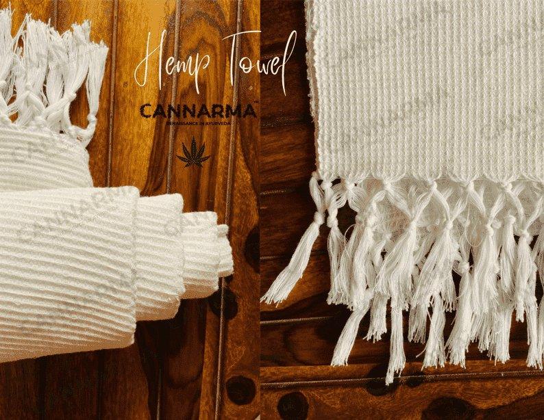 Cannarma™ Ultra Premium HEMP TOWEL - CBD Store India