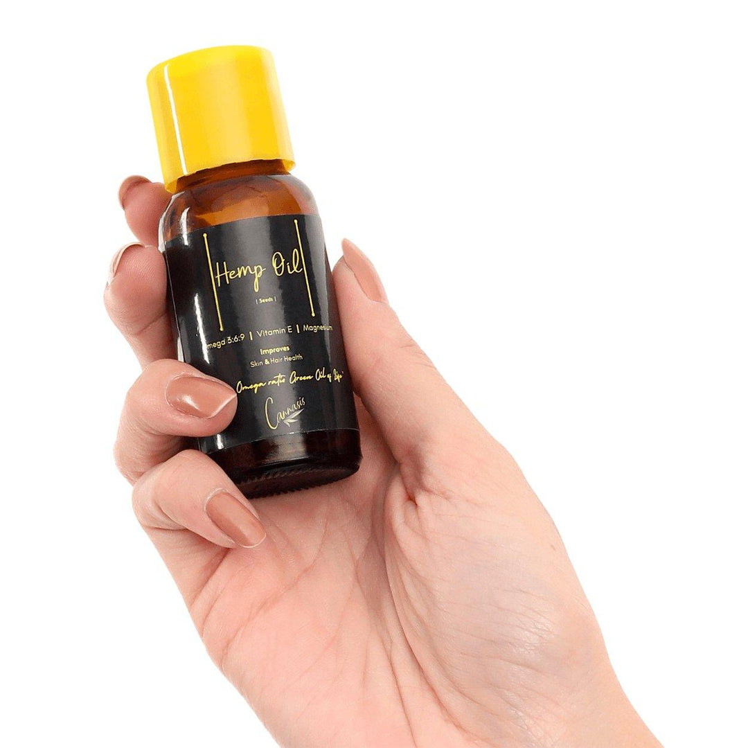 Cannasis Wellness Hemp Oil (Seeds) - 30ml (35% Discount)Hemp oilCannasis Hemp Oil | Multipurpose Health Oil | Boosts Skin and Hair Health