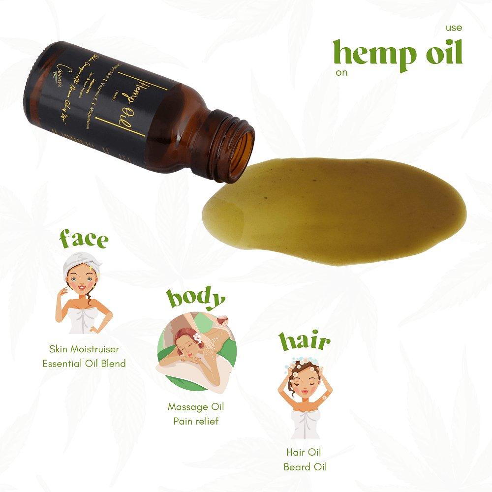 Cannasis Wellness Hemp Oil (Seeds) - 30ml (35% Discount)Hemp oilCannasis Hemp Oil | Multipurpose Health Oil | Boosts Skin and Hair Health