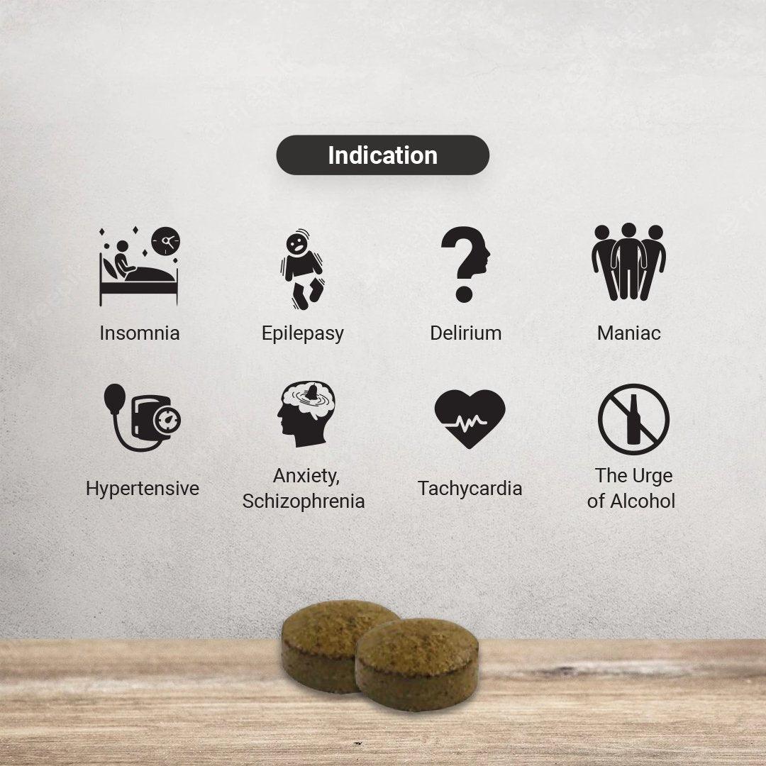 Cannasure - Sarpagandha Ghan VatiHerbal MedicineCannasure Sarpagandha Ghan Vati - Benefits | Herbal Remedy