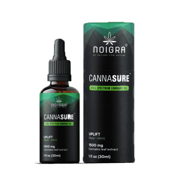 CannaSure Uplift - Full Spectrum Cannabis Oil (500MG & 1500 MG) - CBD Store India