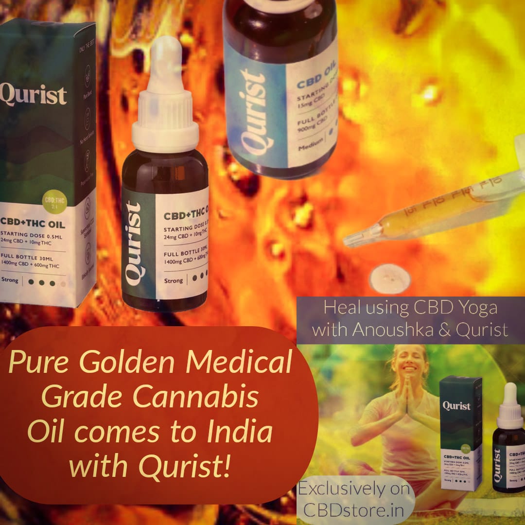 CBD Yoga with Anoushka & Qurist. - CBD Store India