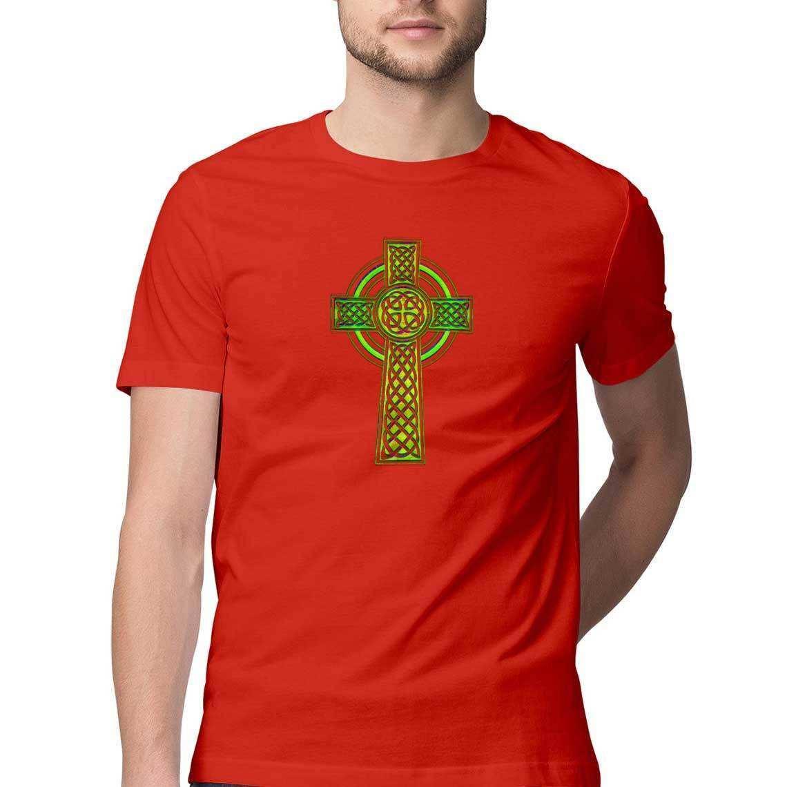 Celtic Cross Men's T-Shirt.