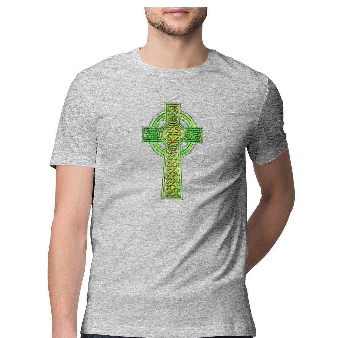 Celtic Cross Men's T-Shirt.