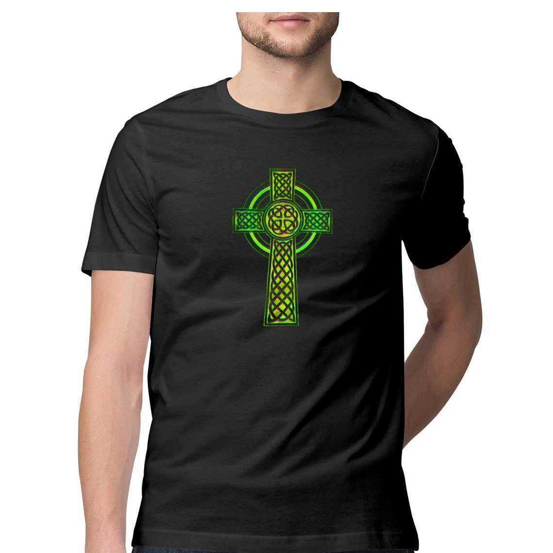 Celtic Cross Men's T-Shirt.